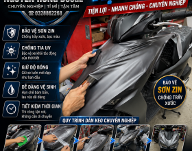 Dán Keo Xe Tại Nhà Uy Tín TP.HCM – Tiện Lợi, Bảo Vệ Sơn Zin, Thi Công Chuyên Nghiệp