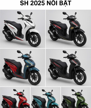 7 Mẫu Dán Đổi Màu Xe SH 2025 Nổi Bật – Xu Hướng Thời Thượng Cho Giới Trẻ