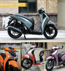 Dán Đổi Màu Xe SH