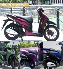 Dán Đổi Màu Xe SH Mode